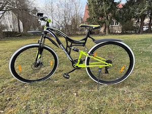 Mountainbike Bergsteiger Kodiak, neongrün, 26 Zoll
