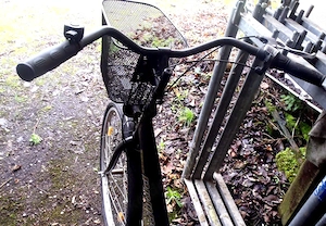 Damen Fahrrad PROPHETE - mit Korb von, Citybike - schwarz - 26 Zoll