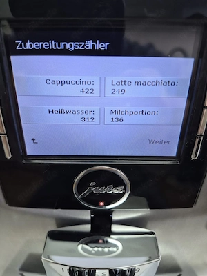 Jura Impressa J9.4 Kaffeevollautomat, Aluminium Bild 4