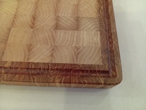 Schneidebrett Stirnholz