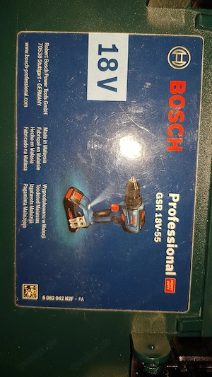 Bosch GSR 18v- 55 Schlagbohrer 