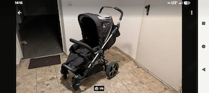 Kinderwagen mit Babywanne 