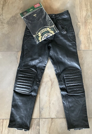 POLO Damen  Jugendliche   Motorradlederhose Gr. 38 + Bikershirt 