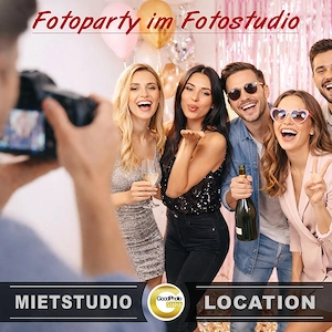 Fotoparty im Fotostudio