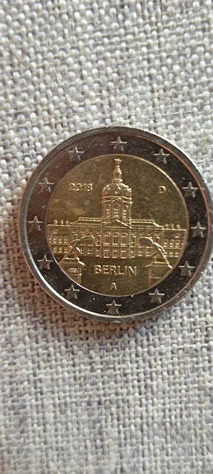 2 euro 2018 A berlin deutschland 