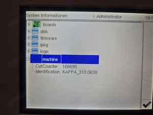 Komax Kappa 310   Top Zustand   nur 166.695 Schnitte   aus eigener Betriebsauflösung Bild 3