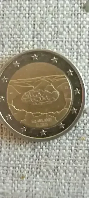 2 euro 2024 saaland deutschkand
