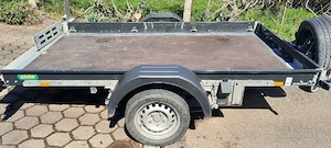 Absenkanhänger Unsinn AS 13-15, 100 km h Zulassung,  TÜV neu, 1300kg,  inkl. Reserverad 