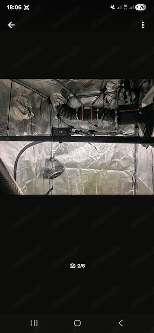 Growzelt 120 120 200cm