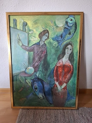 Chagall - Der Maler und das Modell 
