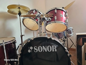 Sonor Schlagzeug komplett   ideal für Einsteiger