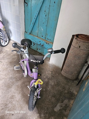 Kinderfahrrad PUKY   12 Zoll   lila   guter Zustand