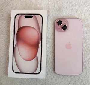 Apple iPhone 15 Rosa wie neue plus 128GB mit akkukapazität : 100% 