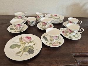 Englisches Teeservice  Redouté Roses 