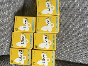 7x Freestyle Libre 3 PLUS Sensoren (30.09.2026)