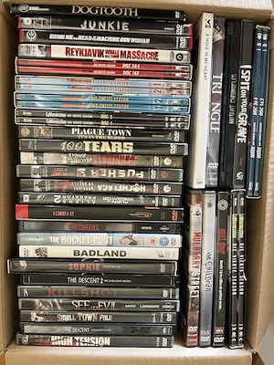 Konvolut DVDs, teilweise FSK18 + Steelbook