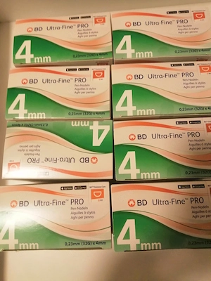 BD Ultra Fine Pro 4mm Pen-Nadel