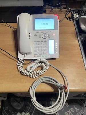 Snom D785 White - IP Telefon, SIP Tischtelefon, 