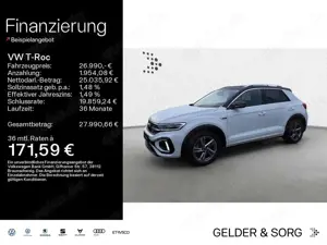 Volkswagen T-Roc R-Line 1.5 TSI LED*AHK*RFK*Digital*CarPlay
