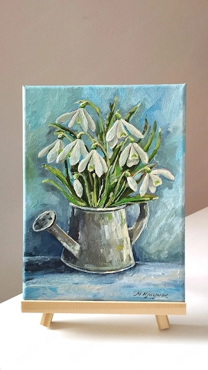 Ölgemälde auf Leinwand, 18*24 cm