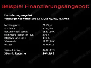 Volkswagen Golf Variant Life 2.0 TDI / Navi, LED, RFK, ACC Bild 4