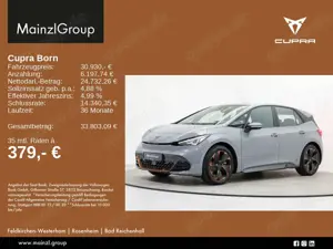 CUPRA Born 62kW ACC 360° CarPlay Klima