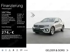 Volkswagen T-Roc R-Line 2.0 TDI 4x4*AHK*Matrix*RFK*Digital