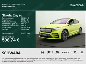 Skoda Enyaq Coupe RS 82 kWh 4x4 *LED*AHK*ACC*HdUp*21" Bild 2