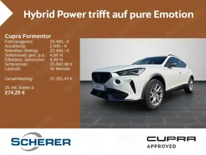 CUPRA Formentor 1.4 TSI e-HYBRID SOH:91%  AHK SHZ CARP