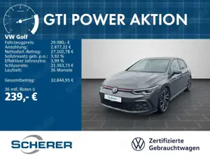 Volkswagen Golf GTI Golf VIII 2.0 TSI GTI Navi, SHZ, Travel Assist,