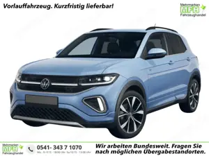 Volkswagen T-Cross R-Line 115PS DSG AHK+IQ.Light+Keyless+Alu18+Kam...