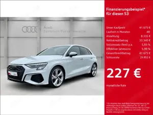 Audi S3 Sportback 2.0 TFSI S tronic quattro  Navi Digitale