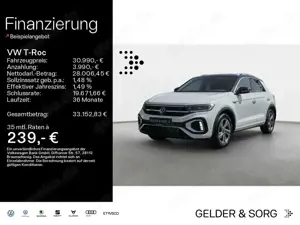 Volkswagen T-Roc 1.5 TSI R-Line LED*AHK*RFK*ACC*CarPlay*