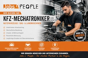 KFZ-Mechatroniker (m w d) für Nutzfahrzeuge & Baumaschinen