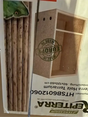 Terrarium hoch für Gecko