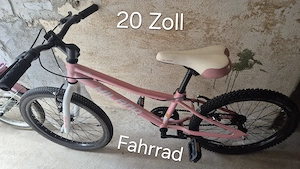 20 Zoll Mädchen Fahrrad 