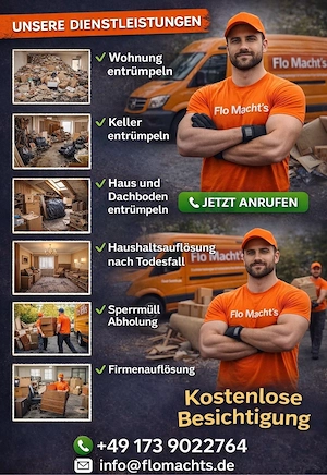 Entrümpelung & Haushaltsauflösung in Stuttgart und Umgebung