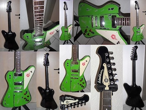 Washburn Signature Paul Stanley Starfire PS10 relic electric guitar