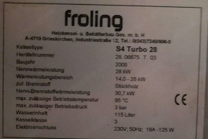 Scheitholzkessel Fröling S4 Turbo 28 Bild 3