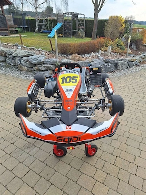 Sodi Rennkartchassis mit Rotax DD2 Motor