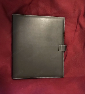 edle Aktenmappe ordner ringbuch leder schwaz 