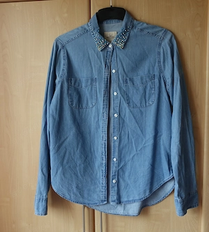 Damen - Vintage - Langarmbluse, Bluse, Langarm, Gr. S bzw. ca. Gr. 36