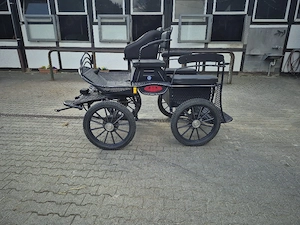 Rustikaler Hofwagen   Kutsche Deko & Freizeit 4 Sitzer