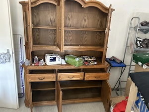 Buffet, Aufsatzschrank, Eiche Rustikal - Abholung bis 25.04.