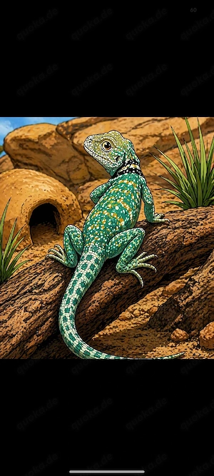 Halsbandleguan gesucht