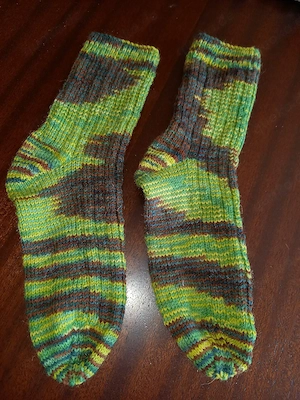 Handgestrickte Socken Größe 39 41