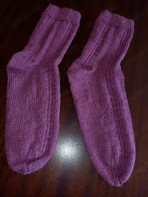 Handgestrickte Socken Größe 39 41 NEU 
