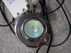  Einbauleuchten Halogen 5 Stück schwenkbar 20 Watt 12 Volt von Firma Paulmann mit 1em