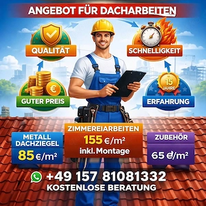 Dachdecker   Dach neu oder Reparatur | Schnell & Günstig