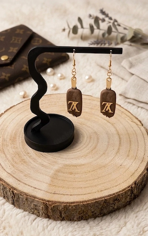 lv Ohrringe 3D Druck& Handmade 